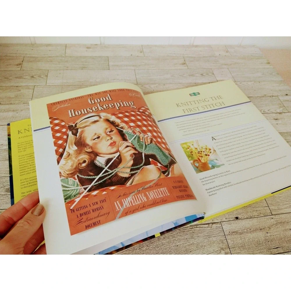 For the‎ Love of Knitting a Celebration of Knitters Art Kari Cornell Hardcover